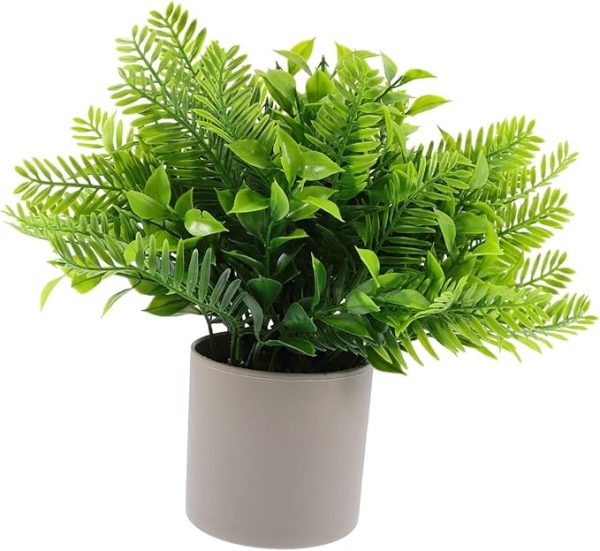 CORHAD Faux Potted Plant Artificial Greenery Small Bonsai Fake Plant Decor Realistic Fake Bonsai Tree - Image 5