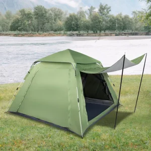 3-4 Person Automatic Pop-Up Dome Camping Waterproof Submersible